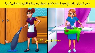 بازی فکری شناخت خدمتکار خانه قاتل 1