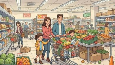 تست بینایی یافتن جغد پنهان در سوپرمارکت 1