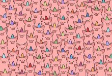 تست بینایی ۳ خوک بدون کلاه 1