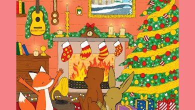 تست بینایی ۳ زنگوله پنهان در جشن کریسمس 1