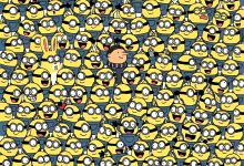 تست بینایی ۳ موز پنهان بین مینیون ها 1