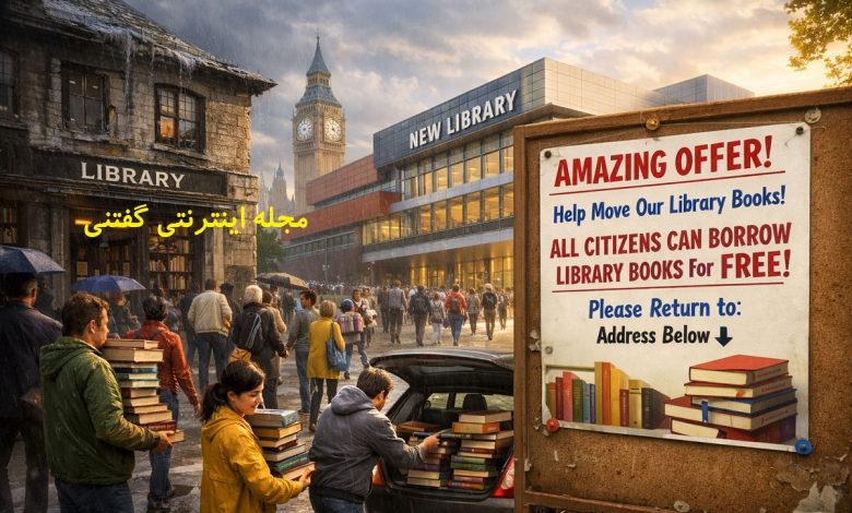 داستان نجات کتاب‌ها با هوش یک جوان