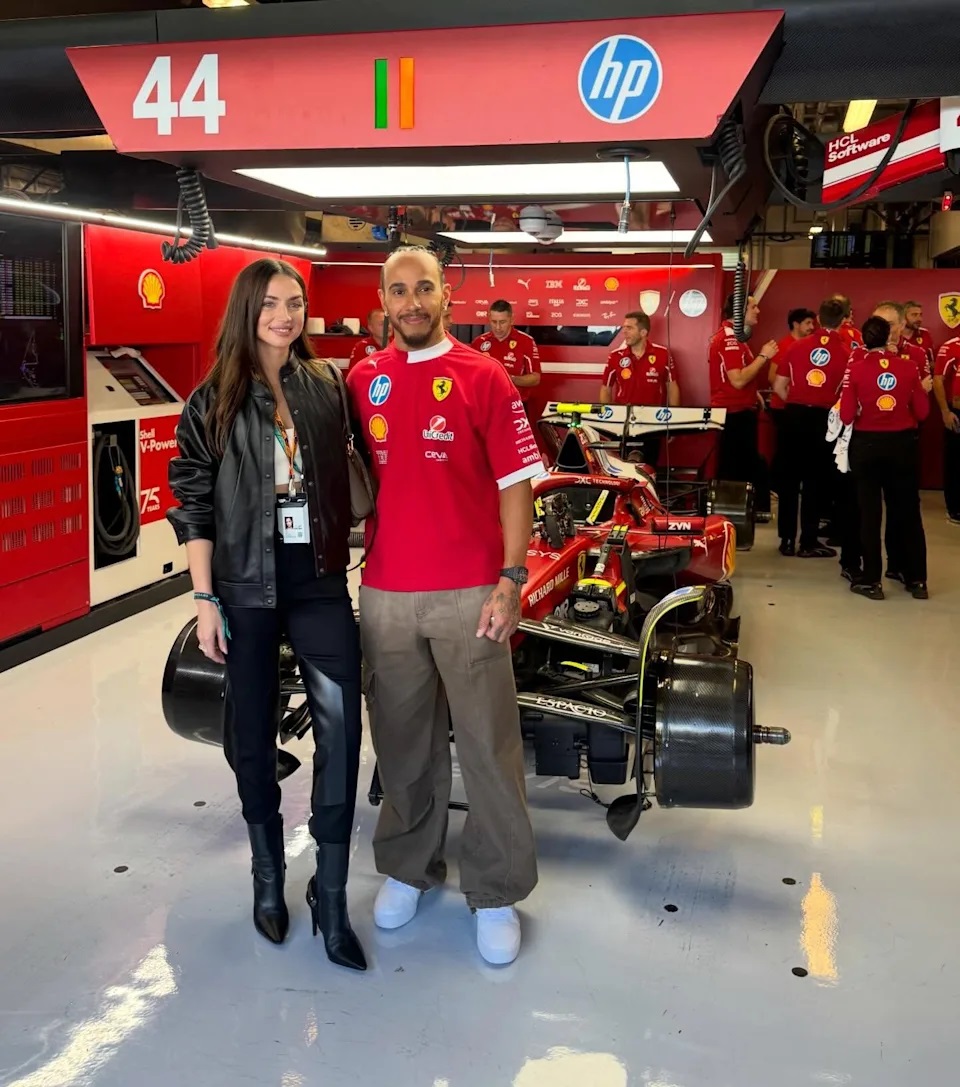 رابطه آنا د آرماس با لوئیس همیلتون 1