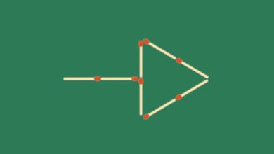 ساخت 2 پیکان با حرکت 4 چوب کبریت 1