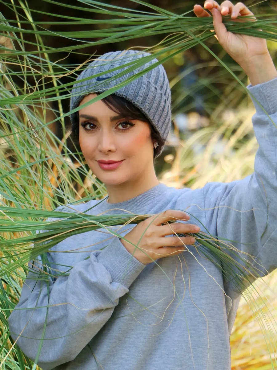 مریم خدارحمی در دل طبیعت 1