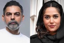 پریناز ایزدیار و پیمان معادی در پشت صحنه بن سای