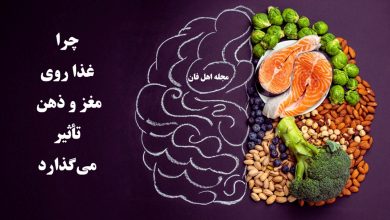 چرا غذا روی مغز و ذهن تأثیر می‌گذارد