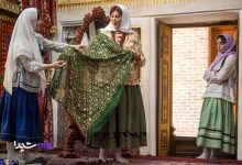 گلاره عباسی و لاله اسکندری در پشت صحنه بامداد خمار