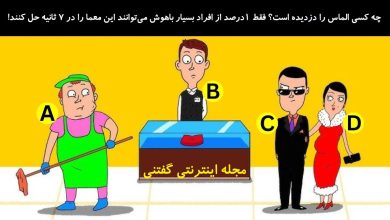 بازی فکری شناخت دزد الماس از گالری جواهرات 1
