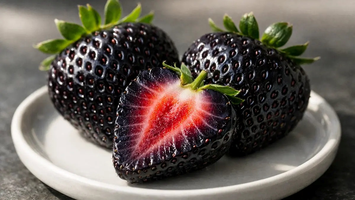 توت فرنگی&nbsp;مروارید سیاه-2