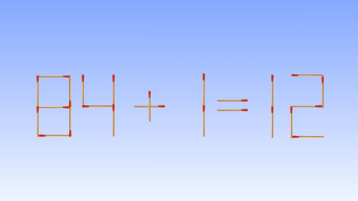 چالش افزایش هوش با چوب کبریت