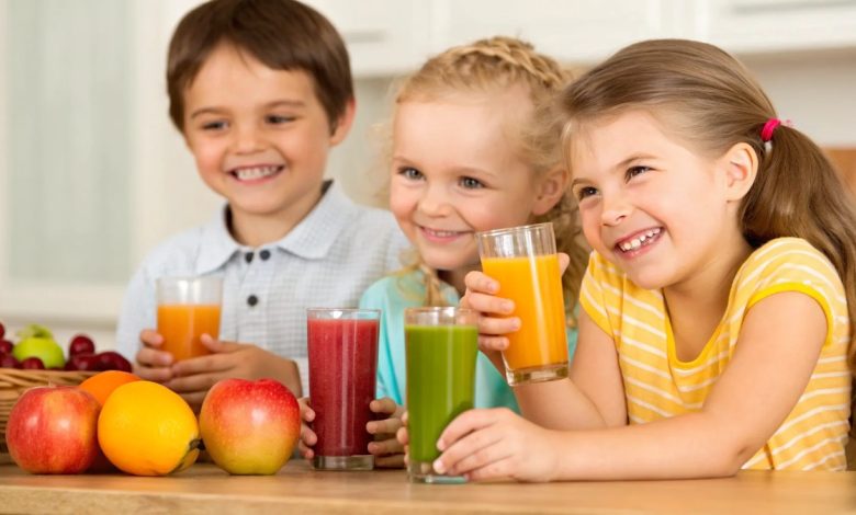 انتخاب آبمیوه های سالم برای بچه‌ها