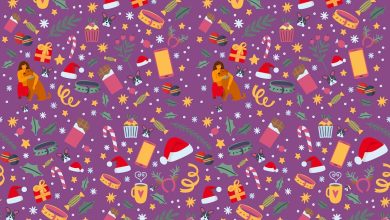 تست بینایی توله سگ دارای کلاه کریسمس 1