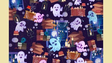 تست بینایی کدو تنبل میان ارواح 1