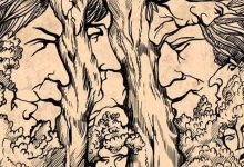 تست بینایی یافتن 9 چهره پنهان 1