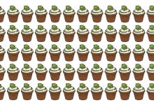 تست بینایی یافتن کاپ کیک متفاوت 1