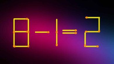 تست سنجش هوش با چوب کبریت 1