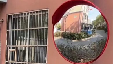 تصادف به علت جابجایی آینه های ترافیکی-2