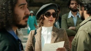 سلفی نازنین بیاتی در پشت صحنه تاسیان