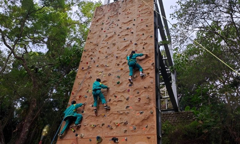صخره نوردی شرط فارغ التحصیلی در تایوان