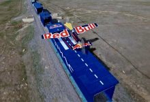 فرود دلهره‌آور هواپیما روی قطار در حال حرکت