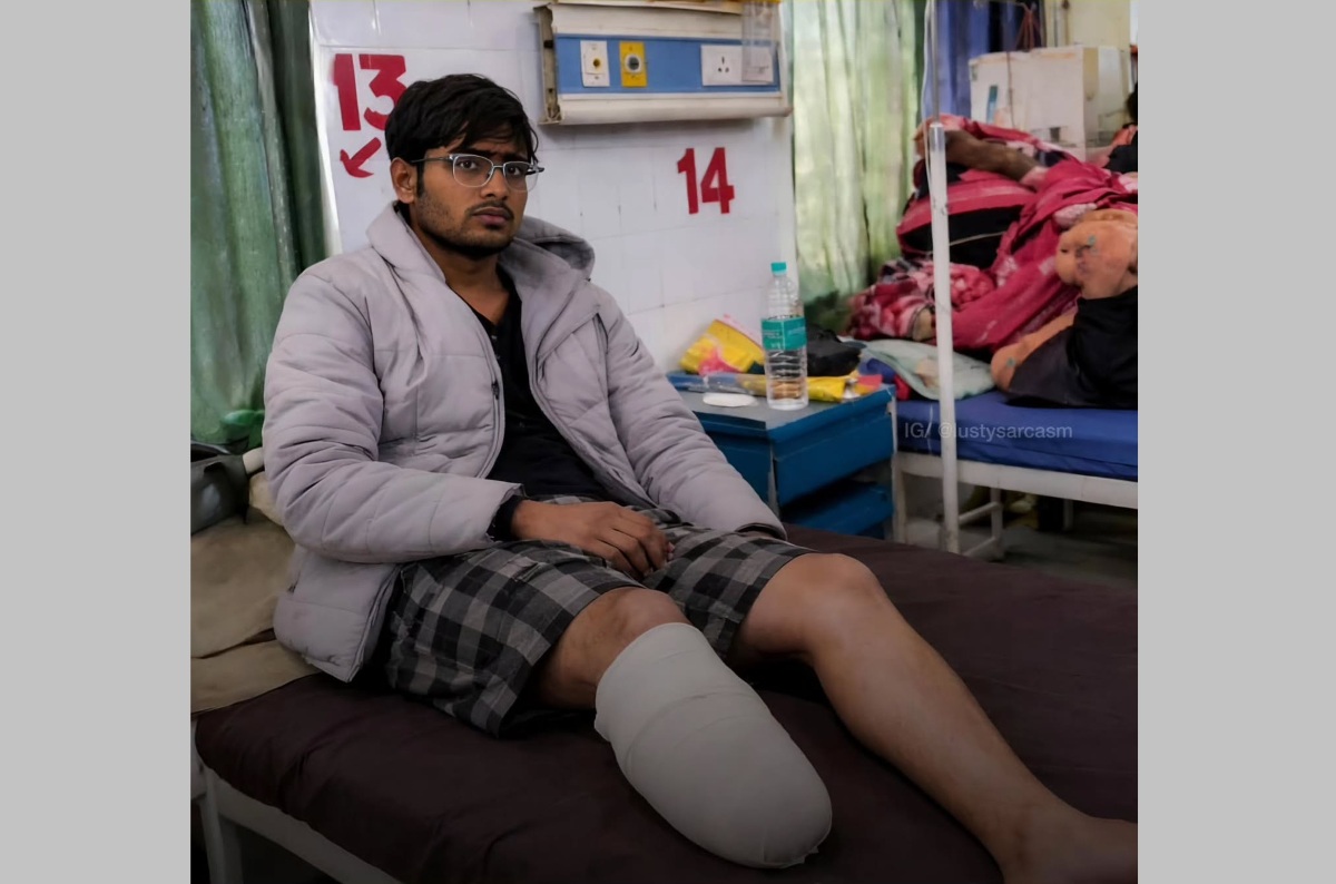 قطع پا به خاطر ورود به دانشکده پزشکی-1