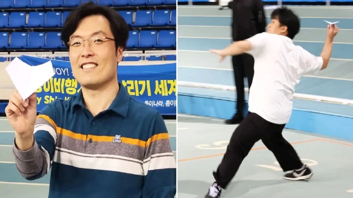 هواپیماهای کاغذی چین رکورد زدند-2